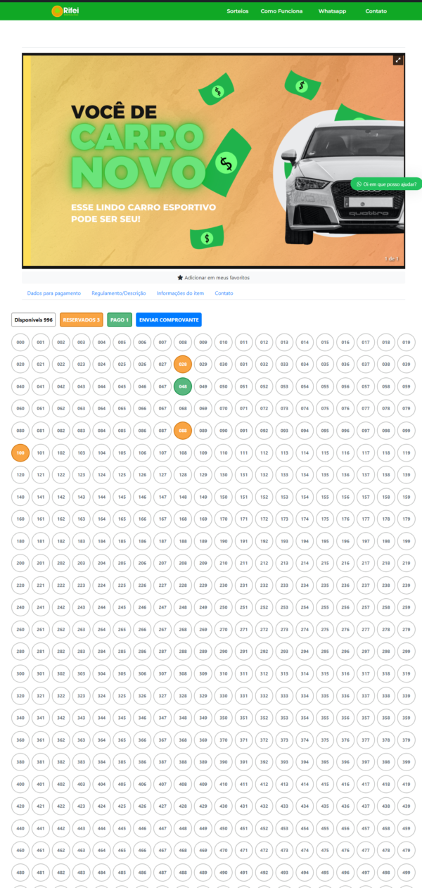Site de Rifas em Wordpress PHP 7.4 - Imagem 3