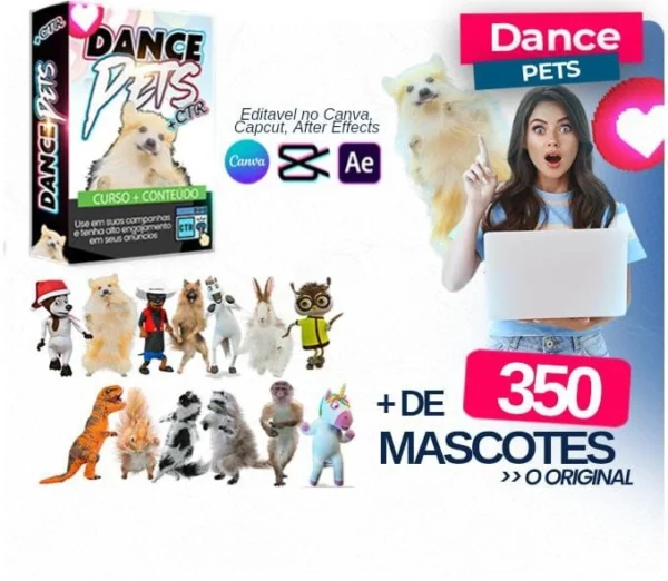 Dance Pets - Mega Pack Designer 2024 - Imagem 2