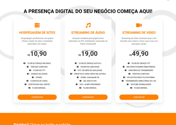 Script site pronto para empresas de hospedagens com painel admin - Imagem 2
