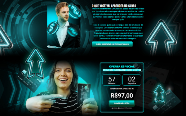 Página de Landing Page para serviços de Score - Imagem 3