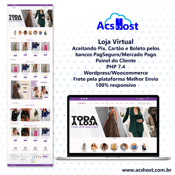 Loja Virtual PHP 7.4 Woocommerce - Imagem 4