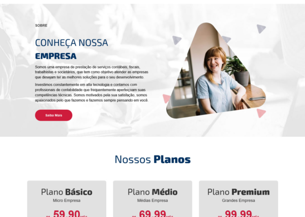 Script site pronto contabilidade e contadores em PHP - Imagem 2