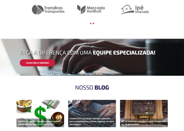 Script site pronto contabilidade e contadores em PHP - Imagem 3