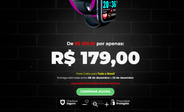 Landing Page Produto eletrônicos de drop shipping - Imagem 5
