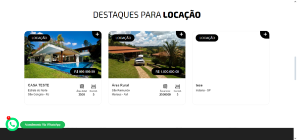 Site pronto para imobiliária em PHP - Imagem 3