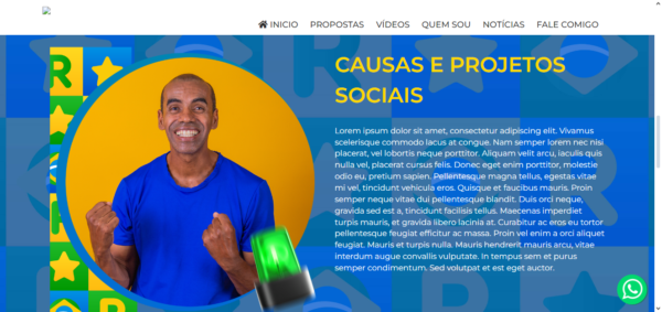 Site do politico pronto em PHP - Imagem 4