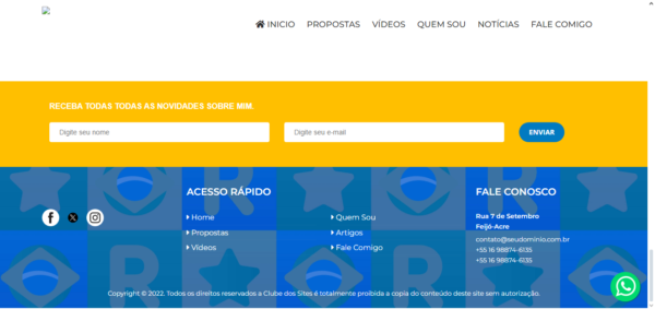 Site do politico pronto em PHP - Imagem 6