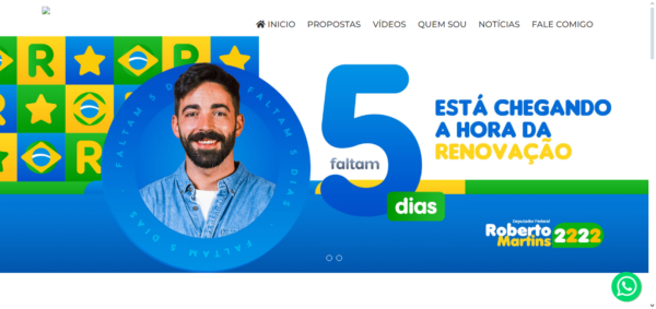 Site do politico pronto em PHP - Imagem 2