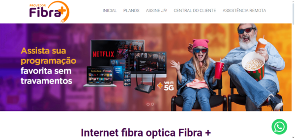 Site pronto Provedor de internet em PHP modelo 1 - Imagem 2