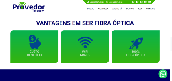 Site Pronto Para Provedor de Internet em PHP - Modelo 2 - Imagem 4