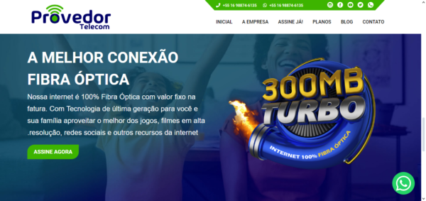 Site Pronto Para Provedor de Internet em PHP - Modelo 2 - Imagem 5