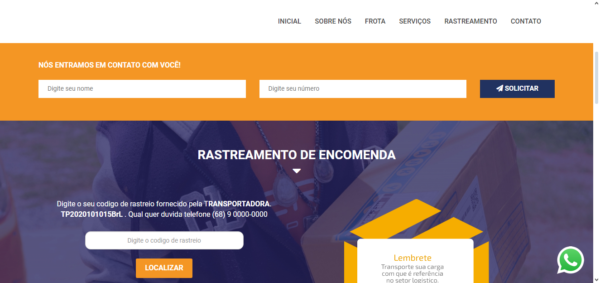 Script Site Pronto Transportadora em PHP - Imagem 3