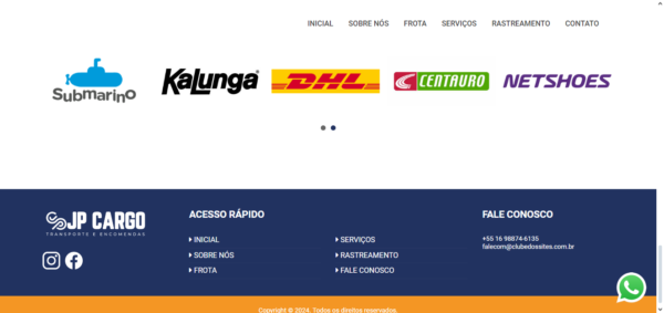 Script Site Pronto Transportadora em PHP - Imagem 5