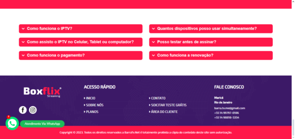 Site para venda de planos IPTV em PHP - Imagem 3
