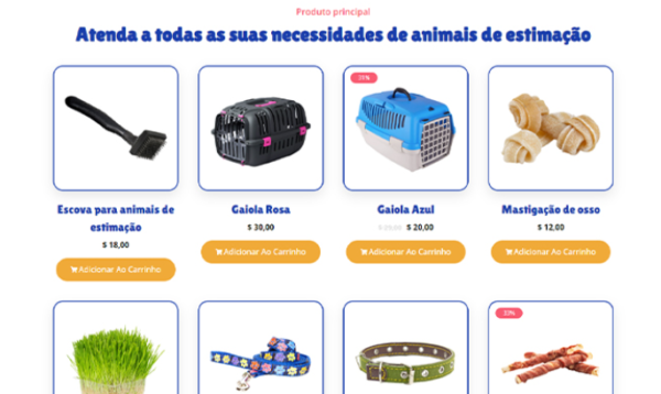 Site para Petshop V2 - Imagem 2