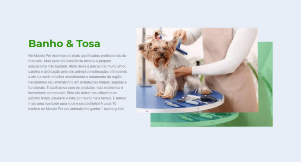 Site para PetShop - Imagem 3