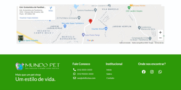 Site para PetShop - Imagem 4