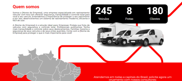 Landing Page para empresa de rastreamento veícular ou monitoramento - Imagem 4