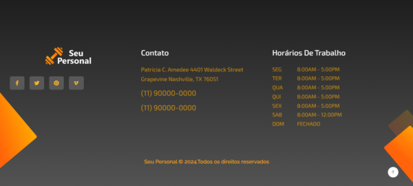 Landing page para personal trainer ou academia - Imagem 6