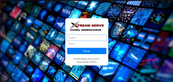 Painel para gerenciamento de IPTV Xtream Server 3.0 - Imagem 2