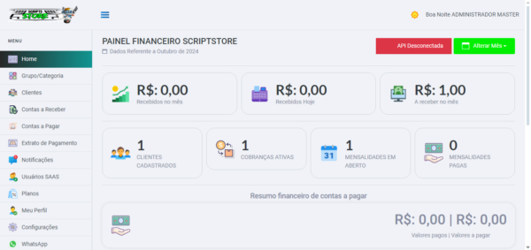 Painel para Gerenciamento Financeiro - 2024 - Imagem 3
